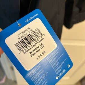 New With Tags Columbia Jacket